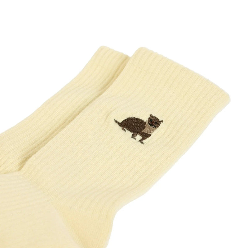 Barekind NZ Socks Save the Otter Ribbed Bamboo Socks Save the Otter Ribbed Bamboo Socks