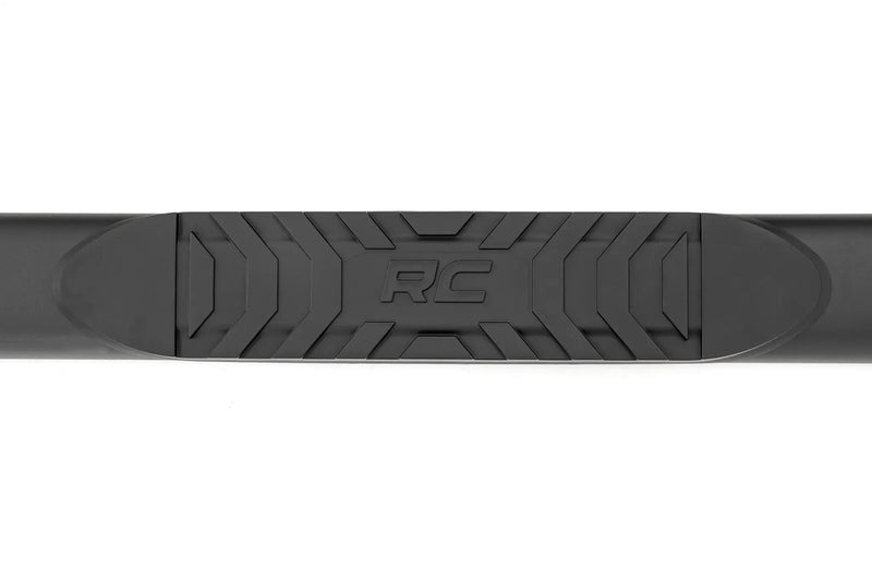 Oval Nerf Step Crew Cab Black Ram 1500 (19-26)/1500 TRX (21-24) by Magwarehouse.com