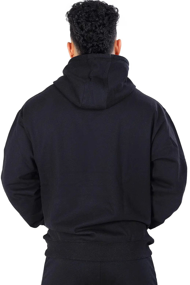 Oversized Frost Hoodie Black by Fuaark Nz
