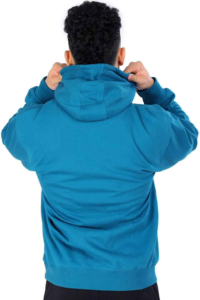 Oversized Frost Hoodie Teal by Fuaark Nz