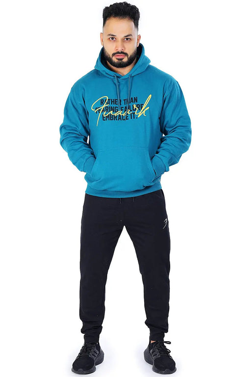 Oversized Frost Hoodie Teal by Fuaark Nz