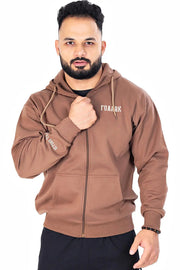 Oversized Frost Jacket Coffee by Fuaark Nz