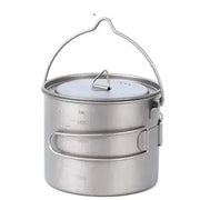 Folding Thickened Camping Pot with Two Handles by Mead's Supply & Equipment Outfitters limited