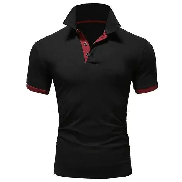 Men's Casual Cotton Polo Shirt - Slim Fit Short Sleeve Polo for Meetings and Events | Plus Size Available by Mead's Supply & Equipment Outfitters limited