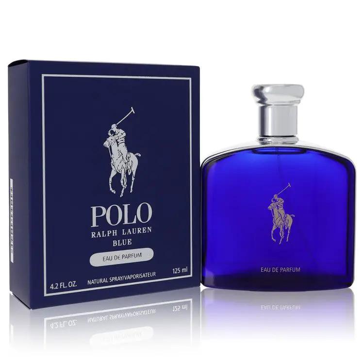 Polo Blue Eau De Parfum Spray by Ralph Lauren 125 ml by Brands HD