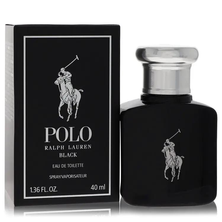 Polo Black Eau De Toilette Spray by Ralph Lauren 41 ml by Brands HD