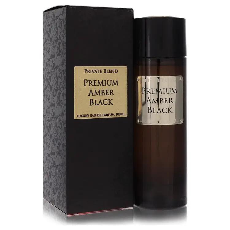Private Blend Premium Amber Black Eau De Parfum Spray by Chkoudra Paris 100 ml by Brands HD