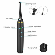 Electric Dental Calculus Remover Tooth Cleaner by salelink.co.nz
