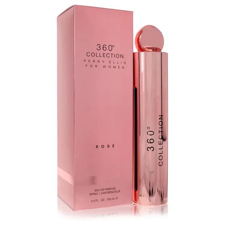 Perry Ellis 360 Collection Rose Eau De Parfum Spray by Perry Ellis 100 ml by Brands HD