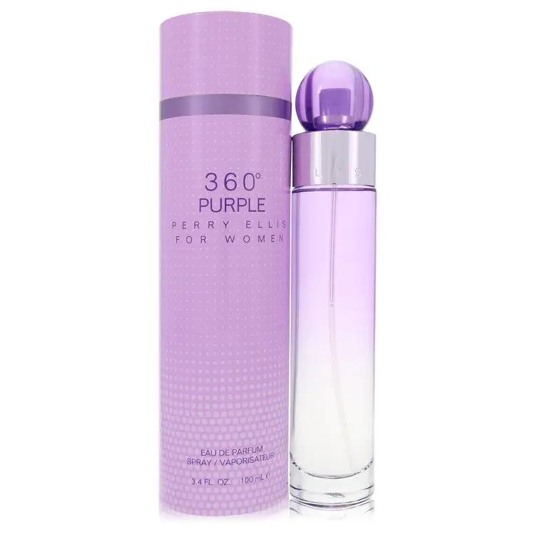 Perry Ellis 360 Purple Eau De Parfum Spray by Perry Ellis 100 ml by Brands HD