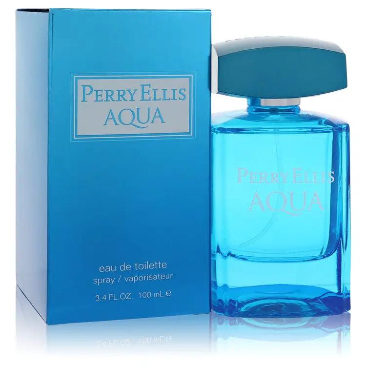 Perry Ellis Aqua Eau De Toilette Spray by Perry Ellis 100 ml by Brands HD