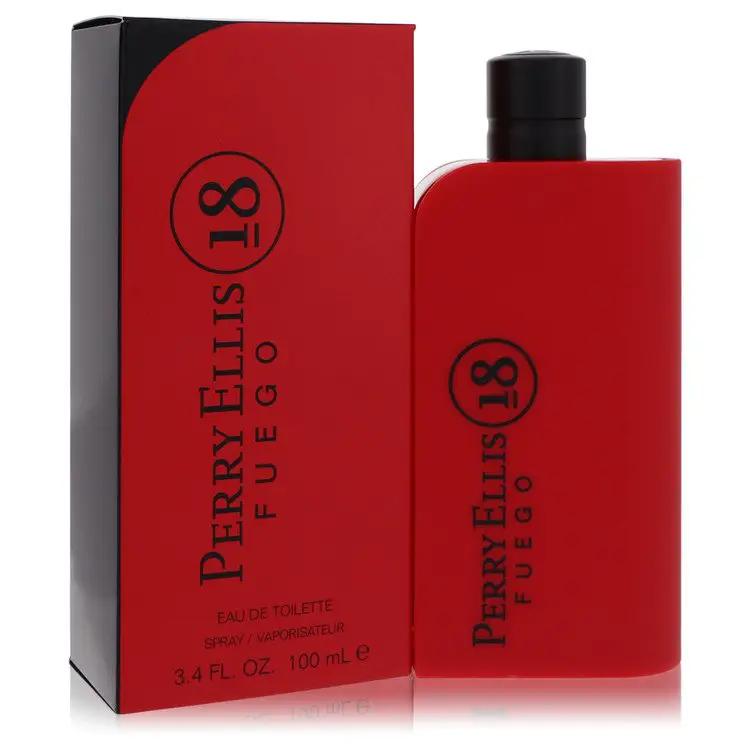Perry Ellis 18 Fuego Eau De Toilette Spray by Perry Ellis 100 ml by Brands HD