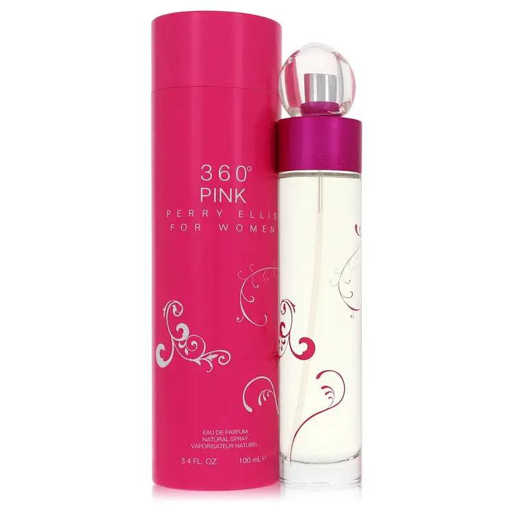 Perry Ellis 360 Pink Eau De Parfum Spray by Perry Ellis 100 ml by Brands HD