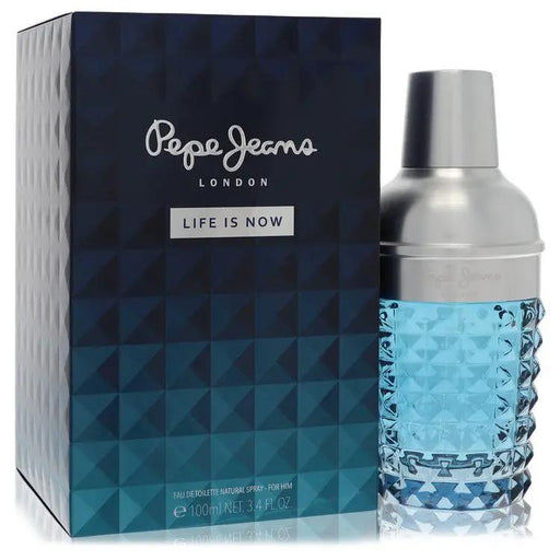 Brands HD Eau De Toilette Spray Pepe Jeans Life Is Now Eau De Toilette Spray by Pepe Jeans London 100 ml Pepe Jeans Life Is Now Eau De Toilette Spray by Pepe Jeans London 100 ml