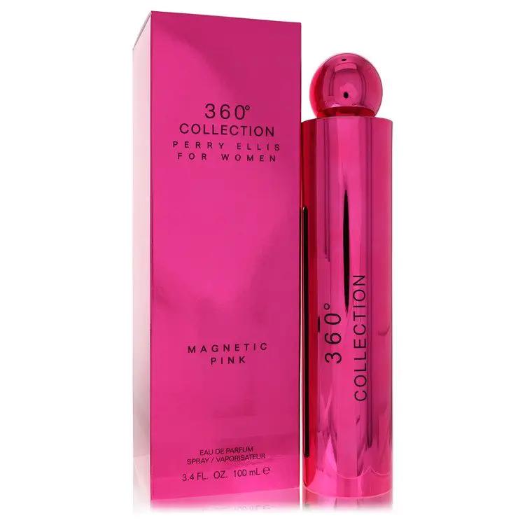 Brands HD Eau De Parfum Spray Perry Ellis 360 Collection Magnetic Pink Eau De Parfum Spray by Perry Ellis 100 ml Perry Ellis 360 Collection Magnetic Pink Eau De Parfum Spray by Perry Ellis 100 ml