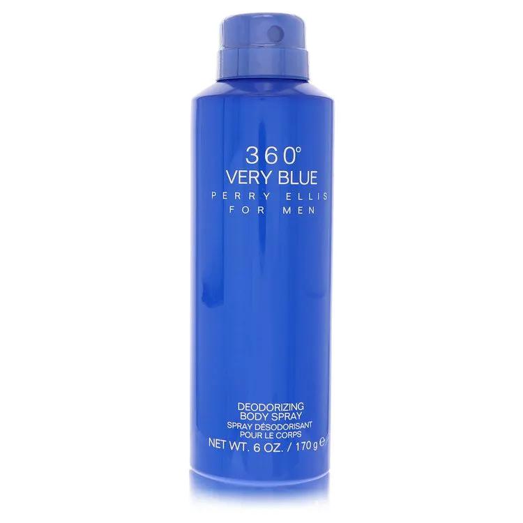 Perry Ellis 360 Very Blue Body Spray (unboxed) by Perry Ellis 200 ml by Brands HD