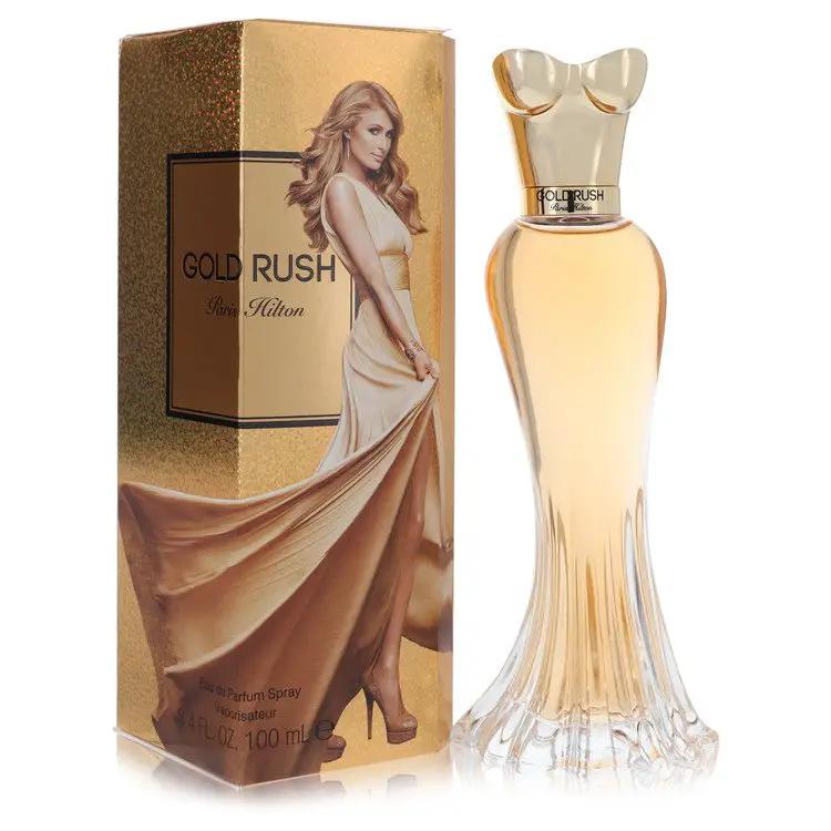 Gold Rush Eau De Parfum Spray by Paris Hilton 100 ml by Brands HD