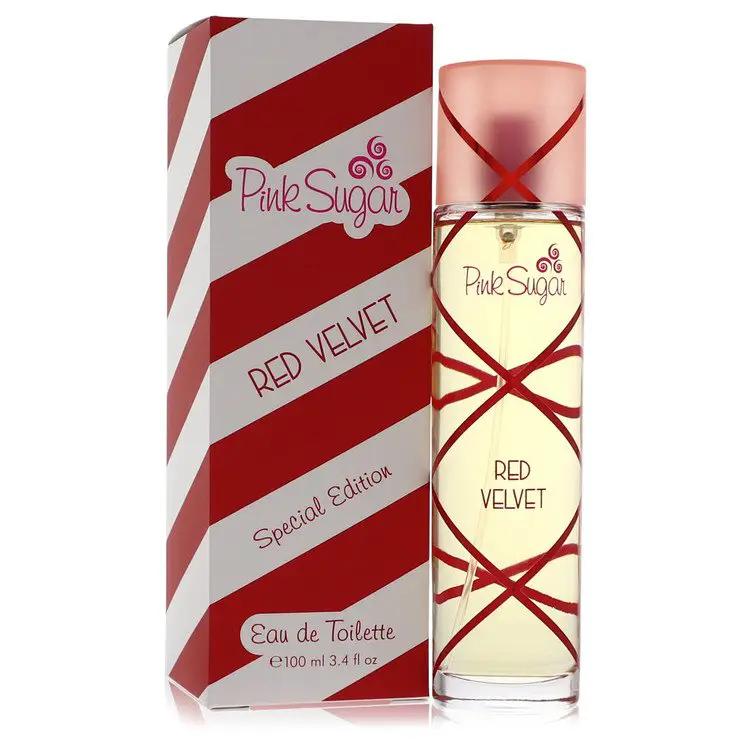 Pink Sugar Red Velvet Eau De Toilette Spray by Aquolina 100 ml by Brands HD