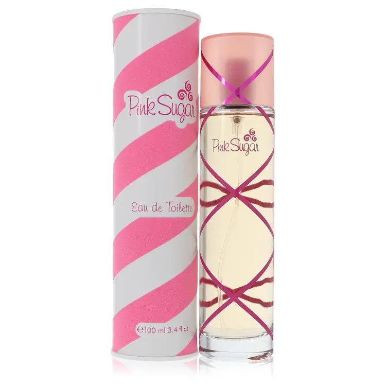 Pink Sugar Eau De Toilette Spray by Aquolina 100 ml by Brands HD