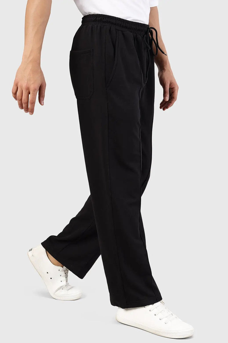 Pinnacle Straight Pants Black by Fuaark Nz