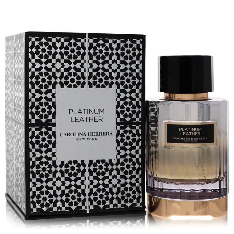 Platinum Leather Eau De Parfum Spray (Unisex) by Carolina Herrera 100 ml by Brands HD