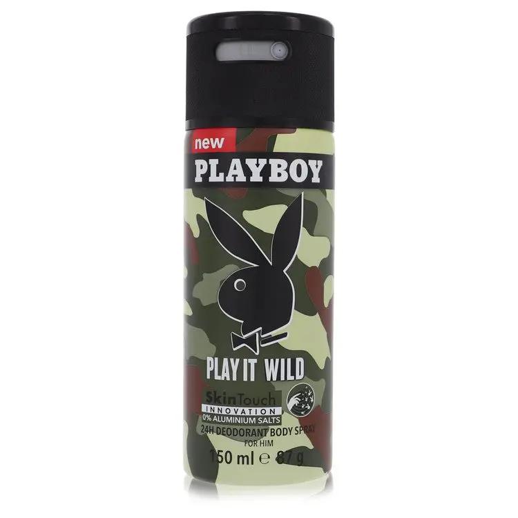 Brands HD Deodorant Spray Playboy Play It Wild Deodorant Spray by Playboy 150 ml Playboy Play It Wild Deodorant Spray by Playboy 150 ml
