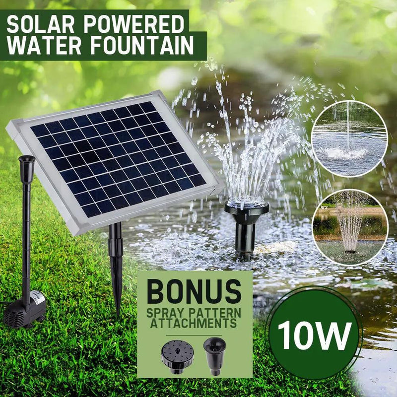 Solar Power Fountain Garden Pond Water Pump by salelink.co.nz