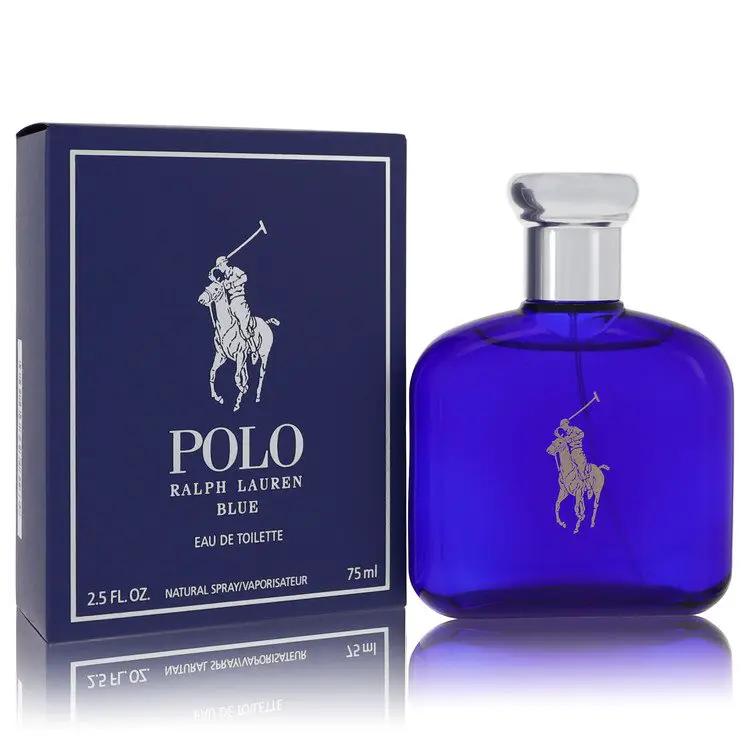 Polo Blue Eau De Toilette Spray by Ralph Lauren 75 ml by Brands HD
