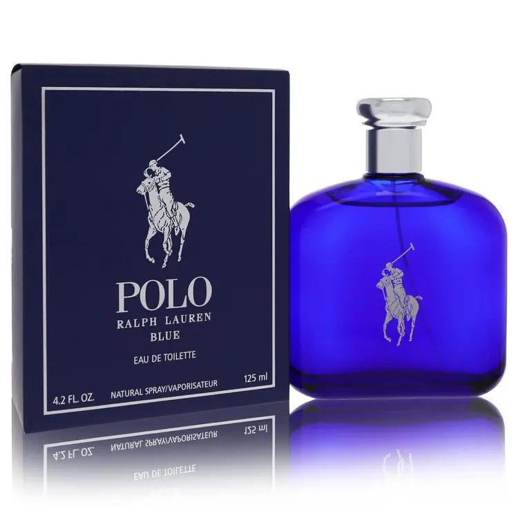 Polo Blue Eau De Toilette Spray by Ralph Lauren 125 ml by Brands HD