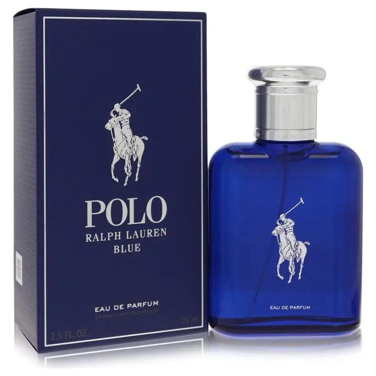 Brands HD Eau De Parfum Spray Polo Blue Eau De Parfum Spray by Ralph Lauren 75 ml Polo Blue Eau De Parfum Spray by Ralph Lauren 75 ml