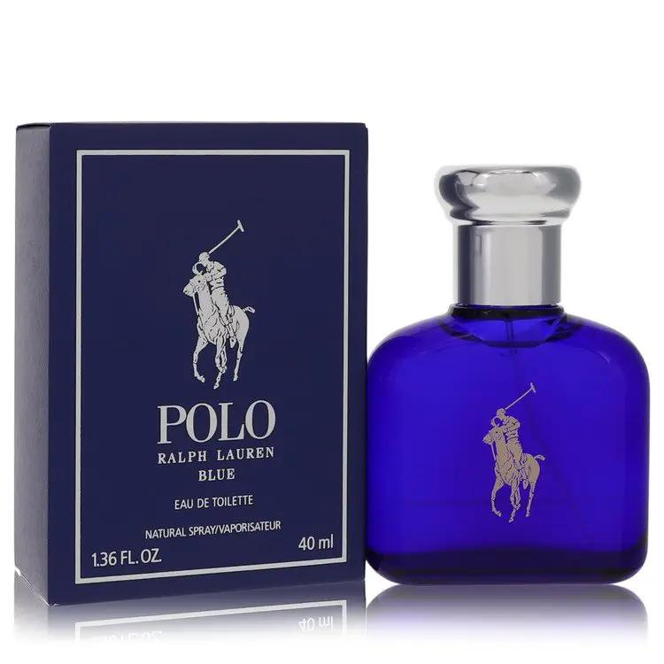 Polo Blue Eau De Toilette Spray by Ralph Lauren 41 ml by Brands HD