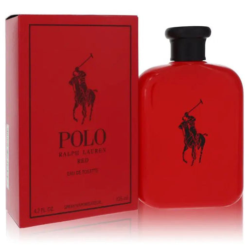 Polo Red Eau De Toilette Spray by Ralph Lauren 125 ml by Brands HD