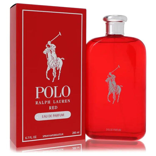 Polo Red Eau De Parfum Spray by Ralph Lauren 200 ml by Brands HD