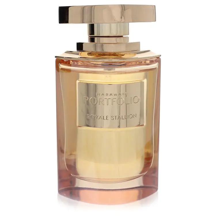 Al Haramain Portfolio Royale Stallion Eau De Parfum Spray (unboxed) by Al Haramain 75 ml by Brands HD