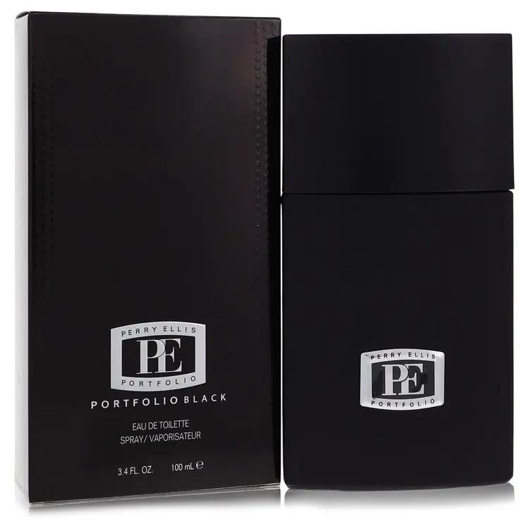 Portfolio Black Eau De Toilette Spray by Perry Ellis 100 ml by Brands HD