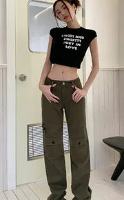 High Street Cargo Straight Pants and Jeans by Mead's Supply & Equipment Outfitters limited