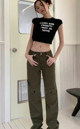 High Street Cargo Straight Pants and Jeans by Mead's Supply & Equipment Outfitters limited