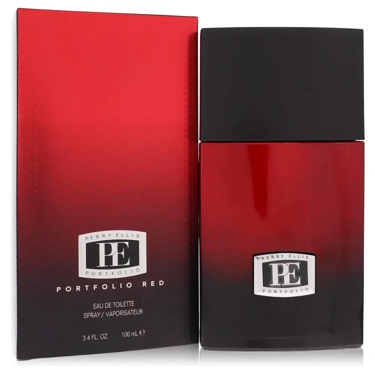 Portfolio Red Eau De Toilette Spray by Perry Ellis 100 ml by Brands HD