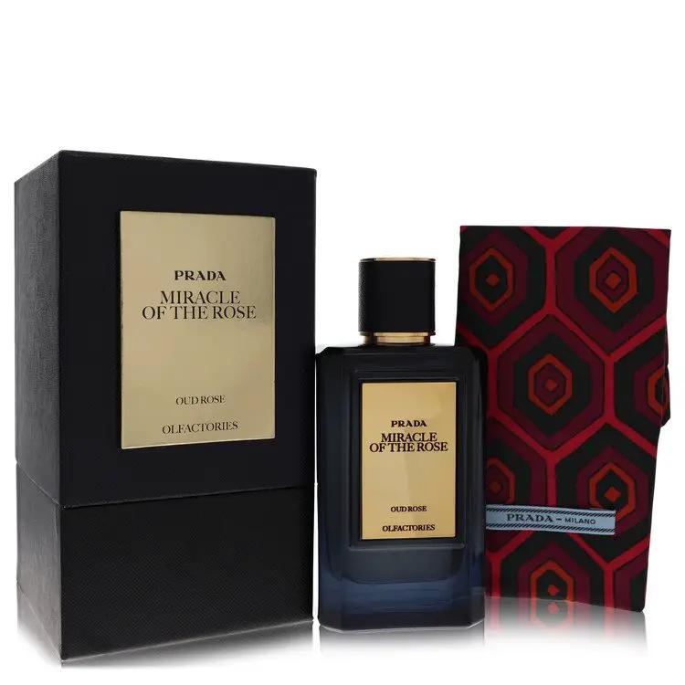 Brands HD Eau De Parfum Spray with Free Gift Pouch Prada Olfactories Miracle Of The Rose Eau De Parfum Spray with Free Gift Pouch by Prada 100 ml Prada Olfactories Miracle Of The Rose Eau De Parfum Spray with Free Gift Pouch by Prada 100 ml