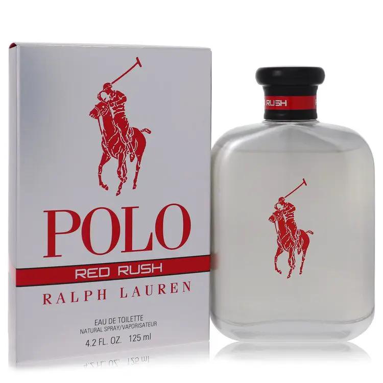 Polo Red Rush Eau De Toilette Spray by Ralph Lauren 125 ml by Brands HD