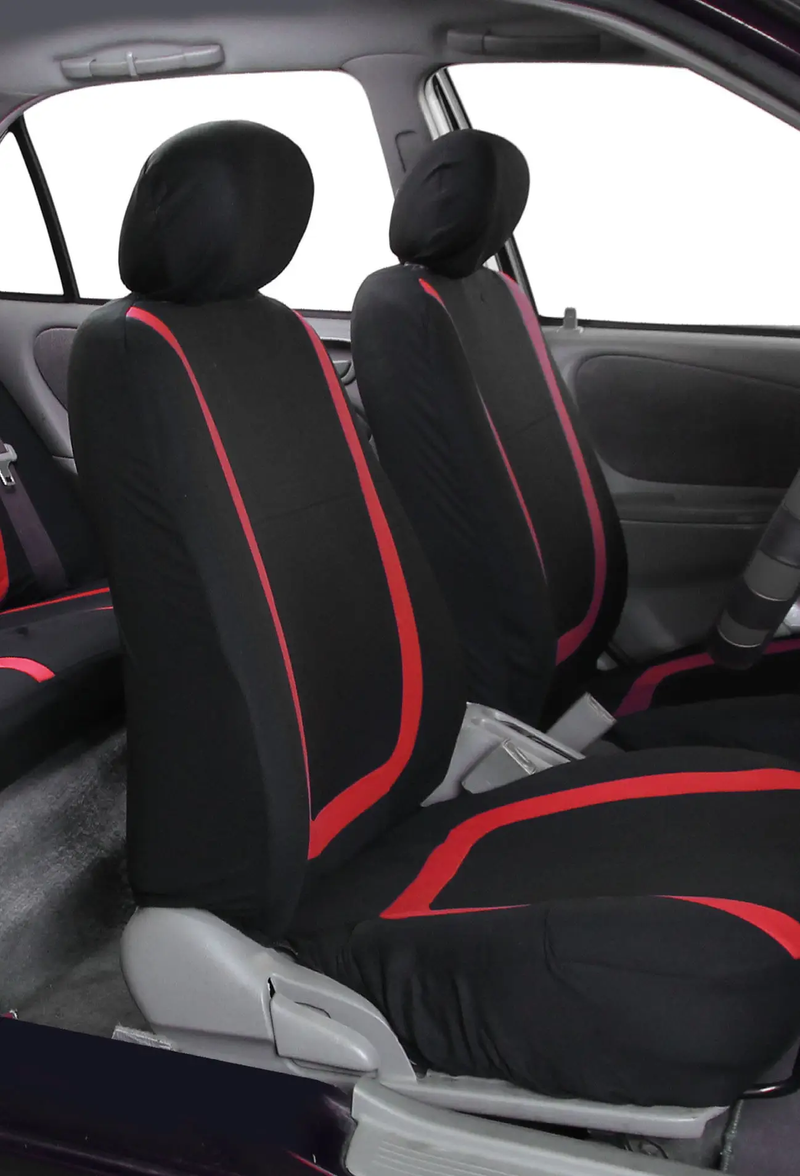 Car Seat Cover Protector for 2 Front Seats Set Cushion Mat Polyester by dealonline.co.nz
