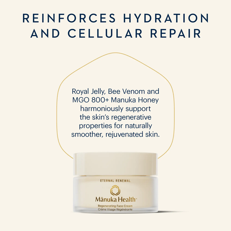 Eternal Renewal Face Cream with Royal Jelly NZ by Manuka Health
