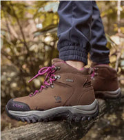 Waterproof High-Top Hiking Boots - Camel Brand by Mead's Supply & Equipment Outfitters limited