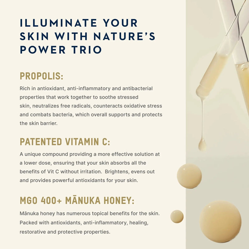 Pro Vitality Face Serum NZ by Manuka Health