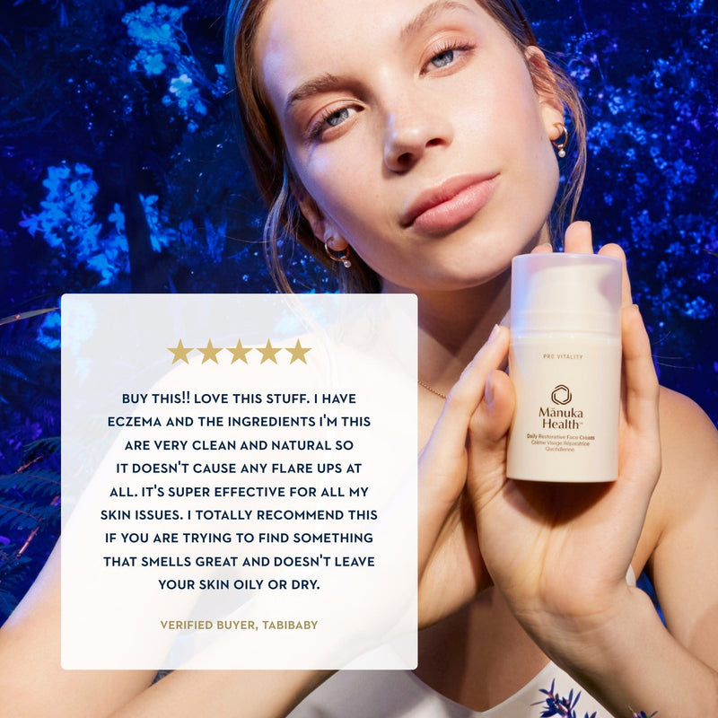 Pro Vitality Face Cream NZ by Manuka Health