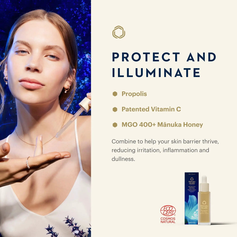 Pro Vitality Face Serum NZ by Manuka Health