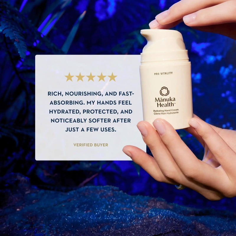 Pro Vitality Hand Cream NZ by Manuka Health