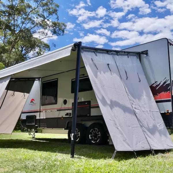 Aussie Traveller Xtend Premium Reversible End Shade Wall – view 2