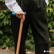 ooak Walking stick Uno Pacific Oak Walking Cane Made From Recycled Fishing Nets Uno Pacific Oak Walking Cane Made From Recycled Nets