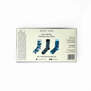 Arctic Animals Bamboo Socks Gift Box of 3 by Barekind NZ